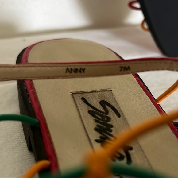 Impo Red and Orange Sandals Vibrant Summer Style - Picture 5 of 8